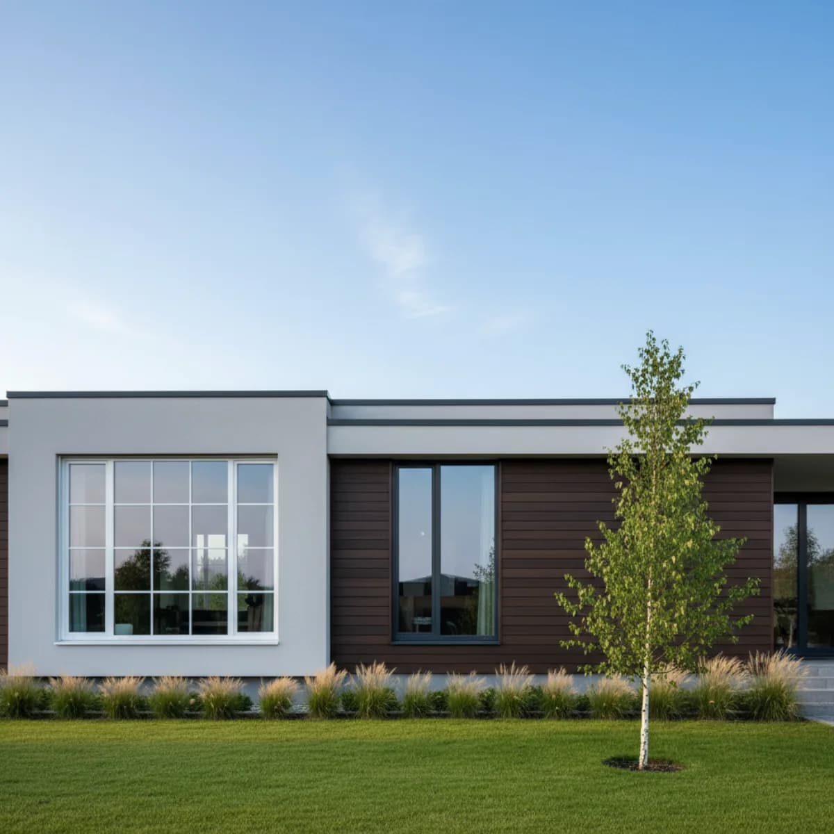 Comparaison fenetre PVC et aluminium posee par Lagrace Fermeture