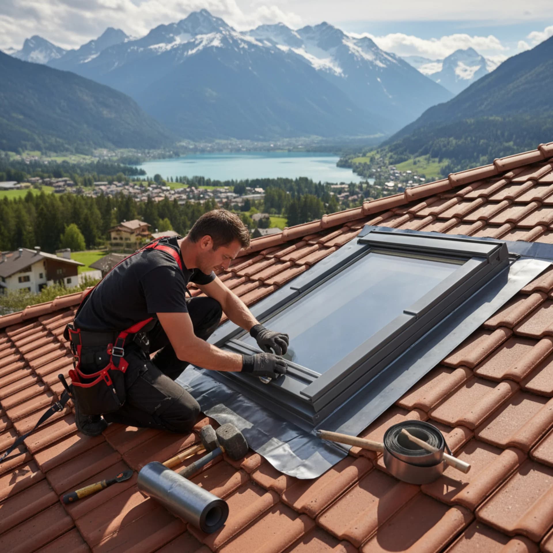Réparation de fenêtre de toit Velux en Haute-Savoie